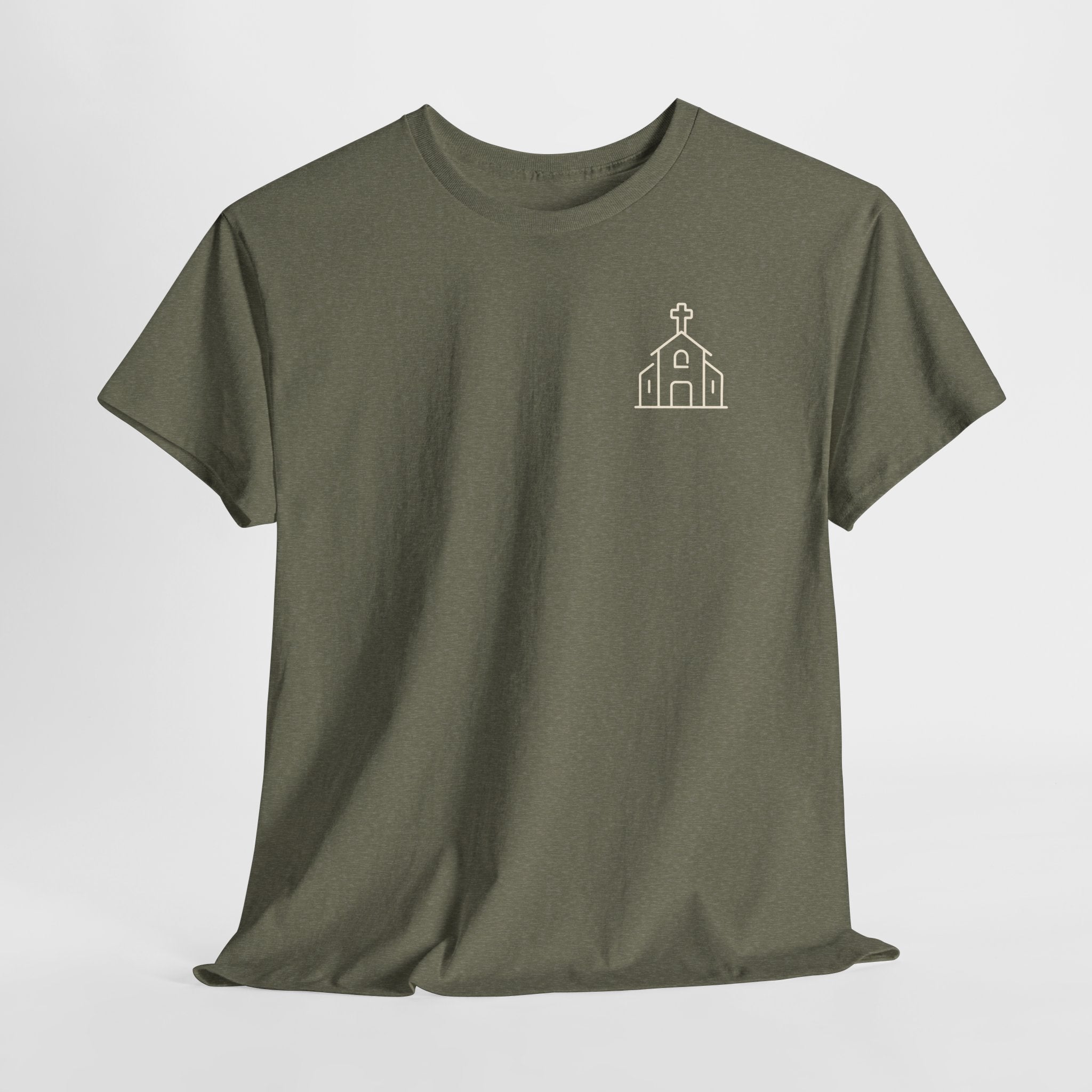 I Carry the Presence of Heaven Christian T-Shirt | Faith-Based Graphic Tee | Minimalist Church Shirt