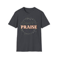 Garment of Praise Christian T-Shirt | Isaiah 61:3 Faith-Based Tee | Ivy Wreath Graphic Shirt